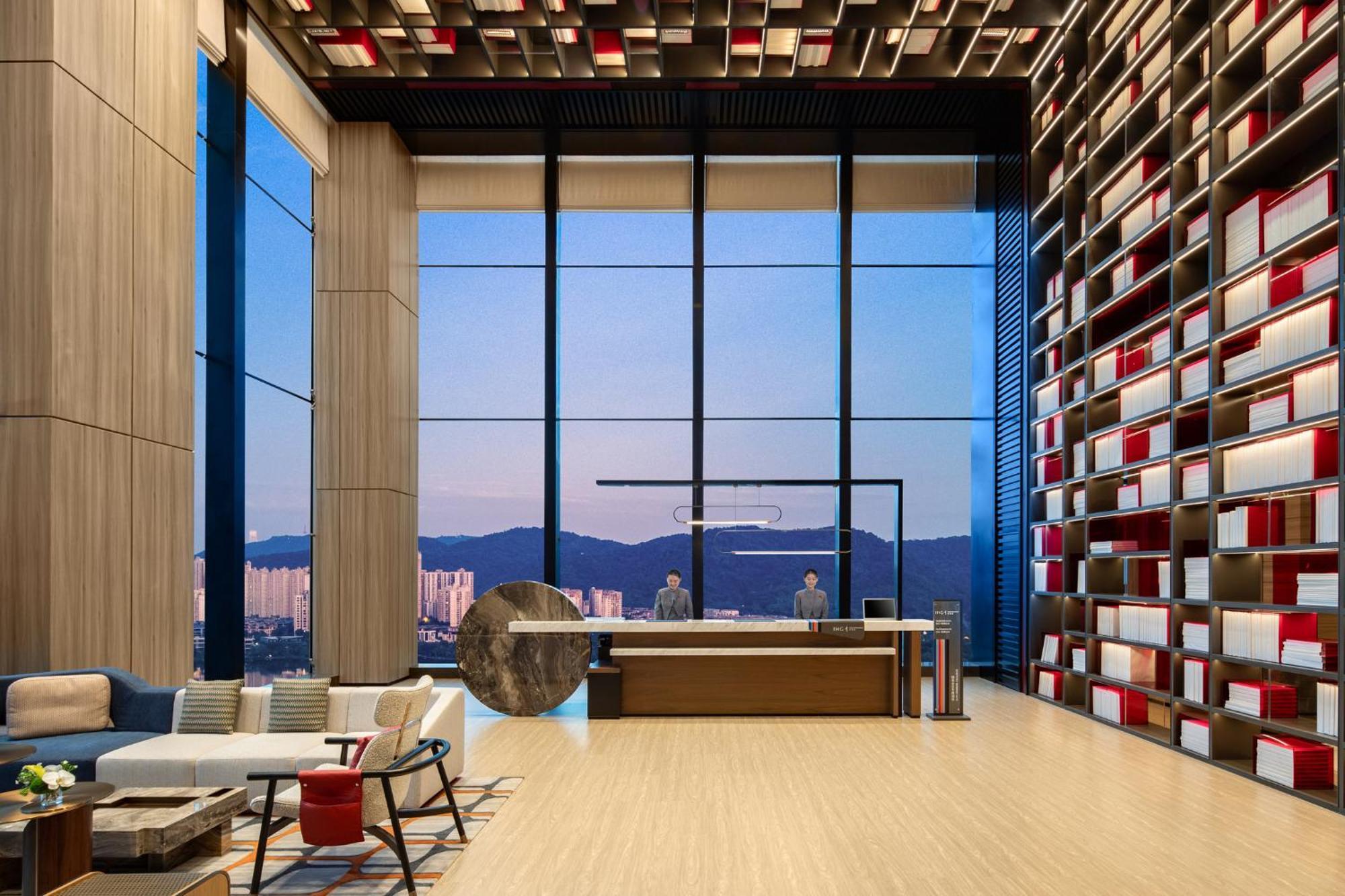 Hotel Indigo Changsha Meixi Lake Exterior foto